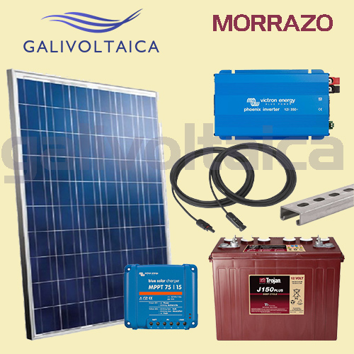 Kit Solar Fotovoltaico 900Wh/dia Victron Energy