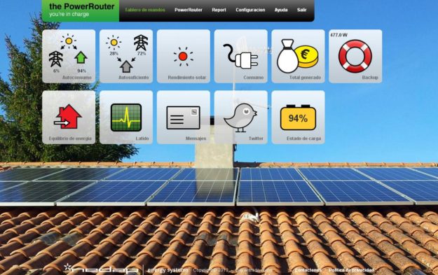 Fotovoltaica vivienda con baterías