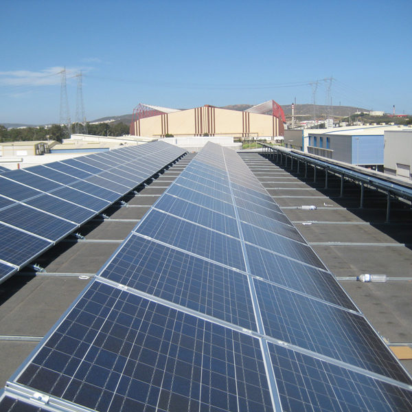 Instalación fotovoltaica industrial 100kw