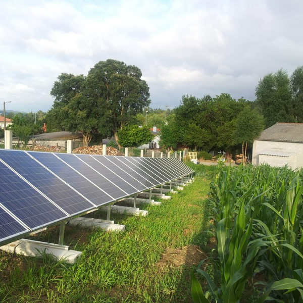 Fotovoltaica para autoconsumo en granja Santiago de Compostela
