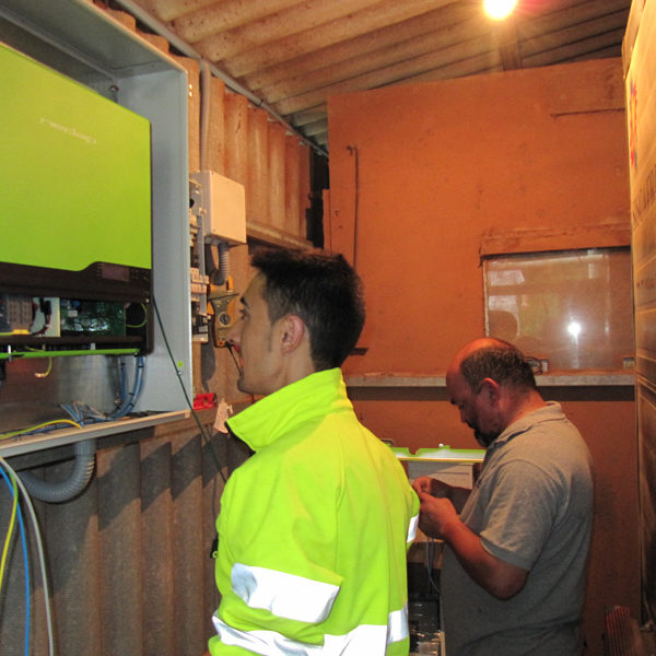 Inversor fotovoltaico para granja de Coruña