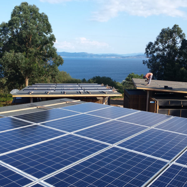 Camping de Ons Placas solares Ons